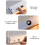 Acrylic LED Reading Light For Bedroom Study And Travel-Black 6