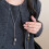 Fashion Adjustable Long Pull Necklace Waterdrop Pendant-79 5