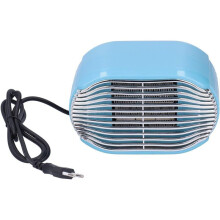 Mini-Heizlüfter, 800 W Tischheizlüfter, energiesparend, 220 V EU (Blau)