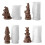 Stacking Animals Scented Candle Mold Table Ornament Mold-72 2