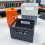 Multi Compartment Battery Case With Stackable-Orange 30 squares 6