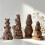 Stacking Animals Mold Epoxy Resin Mold Candle Mold Table-73 7
