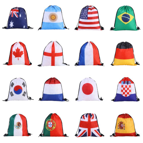 4PCS/Lot Practical Drawstring Gift Bags With Bright-France 1