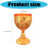 Metal Chalice With Artistic Detailing Elegant Drinking-Silver 4