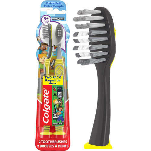 Colgate Colgate Kids Manual Minecraft Toothbrush, 2 Ct