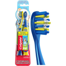 Colgate Bluey ExtraSoft Toothbrush for Kids, 2Pack