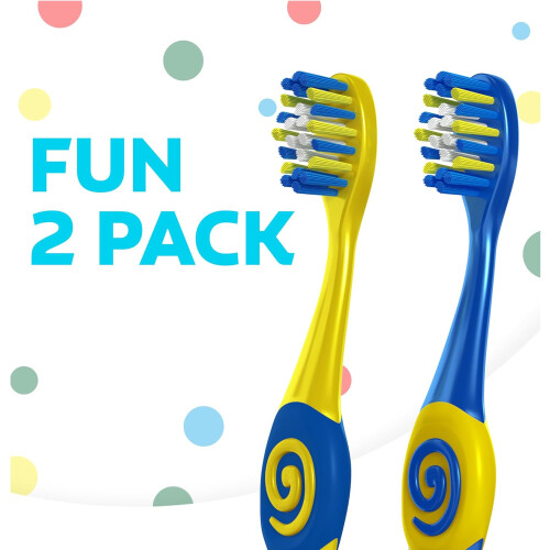 Colgate Colgate Bluey ExtraSoft Toothbrush for Kids, 2Pack 1