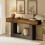 Tribesigns Tribesigns 63" Console Table, 2-Tier Entryway Table with U-Shaped Base 8