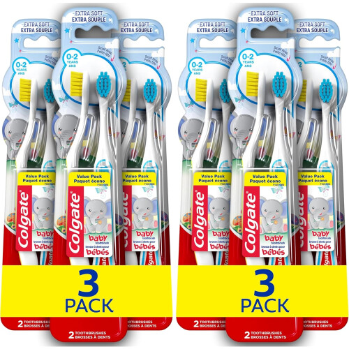 Colgate Colgate MyFirst Baby and Toddler Toothbrush 12Pack