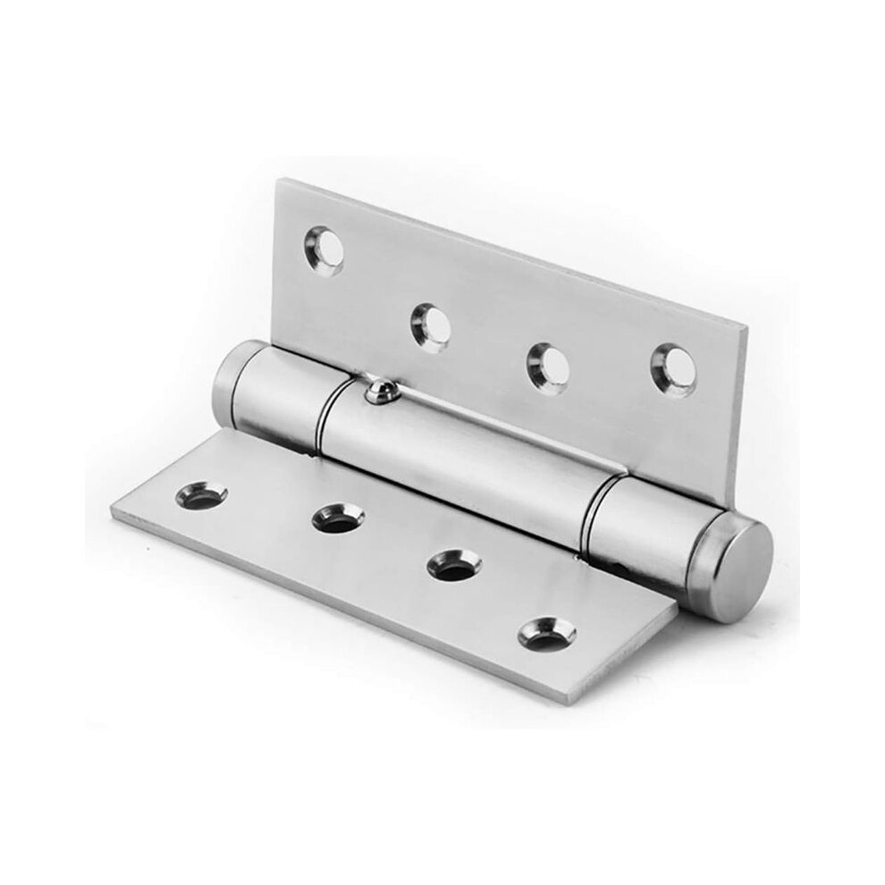 Door Closer, Hidden Soft Close Door Hinge, Slow Close Silent Positioning, Home, Indoor Garden, Hotel, Commercial Door - Silver 8193650008860