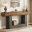 Tribesigns Tribesigns 63" Console Table, 2-Tier Entryway Table with U-Shaped Base 1