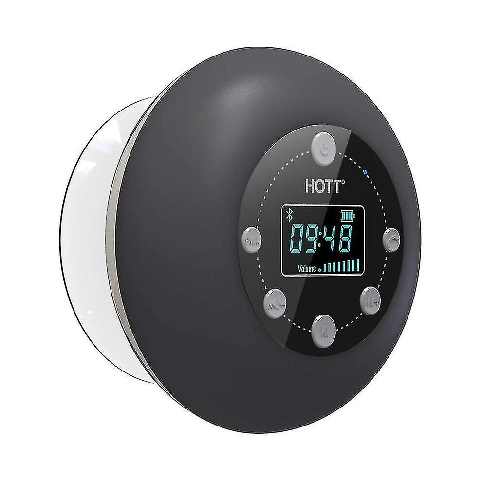 Shower Radio Bluetooth 5.0 Waterproof Speaker Wireless Bathroom Music 8193650841986