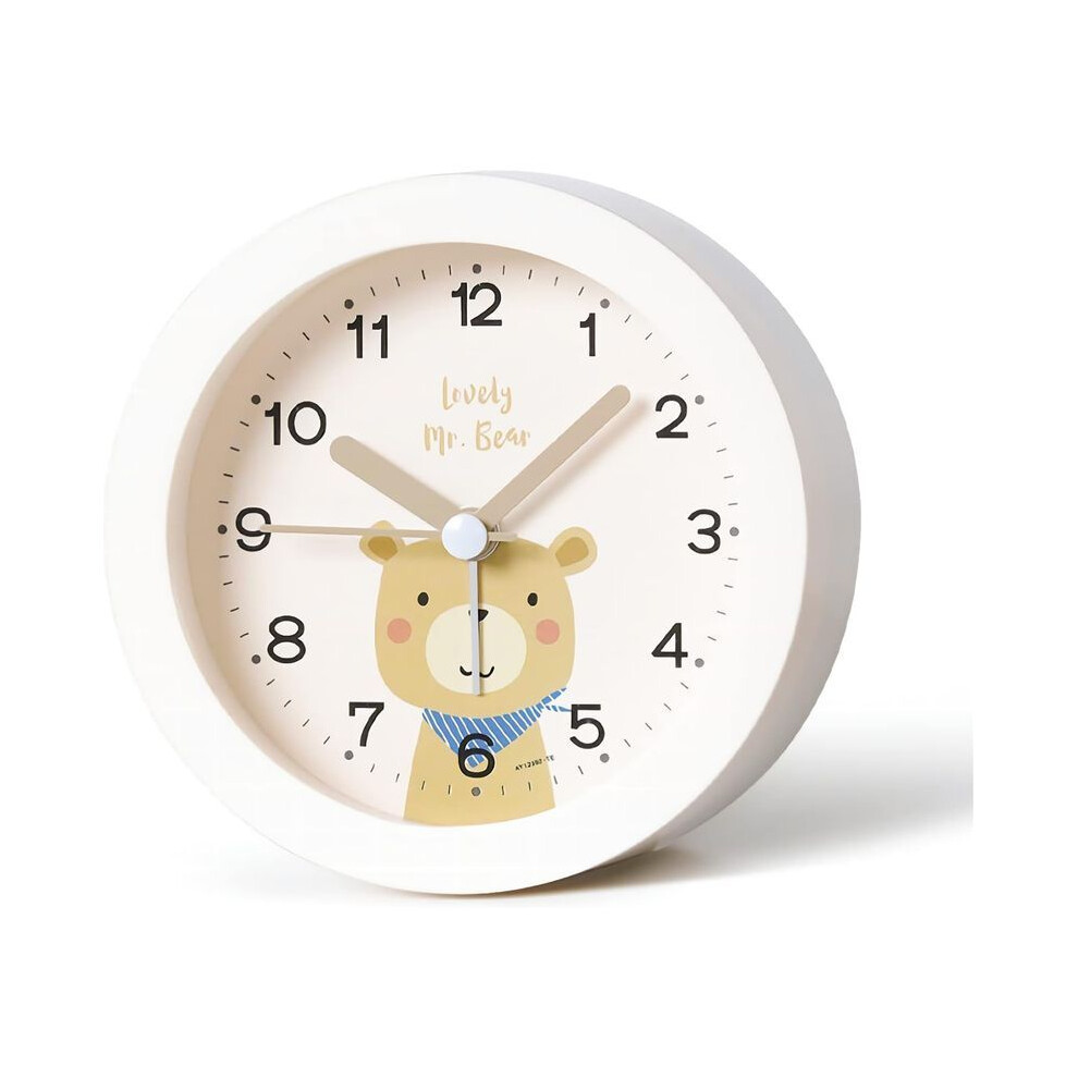Toddler Alarm Clock, Analog Alarm Clock, Pin Type Toddler Alarm Clock, Silent Alarm Clock, Quiet Tod