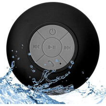 Shower Speaker Bluetooth Waterproof Water Resistant Hands-Free Portable Wireless, Built-in Microphon