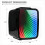 4L Mini Fridge with Mirror RGB Light Portable Tabletop Cooler Warmer AC/DC 9