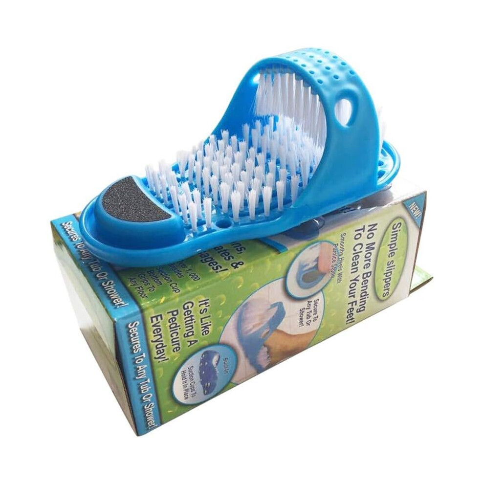 Magic Feet Cleaner,Feet Cleaning Brush,Foot Scrubber for Washer Shower Spa Massager Slippers