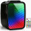 4L Mini Fridge with Mirror RGB Light Portable Tabletop Cooler Warmer AC/DC 1