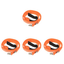 4Pcs Orange LED Suspenders Adjustable for Adults Party High Brightness