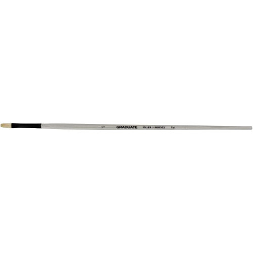 Daler-Rowney Graduate Brush Bristle Flat 1 Long Handle