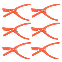 6Pcs Plastic Crawfish Shelling Tool For Easy-1orange color