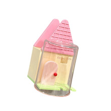 Bathroom Toothbrush Holder With Toothpaste Container Case-Pink