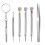 6PCS 0.8-1.4mm Micro-Type Watchmaker Precision Screwdriver with Tweezer for Eyeglasses 1