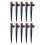 10Pcs Drip Irrigation Stakes 360 Degree Drip Irrigation-Red 1