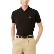 (Dark Brown, 2XL) Lacoste L1212 Mens Polo Golf Classict Casual Tee