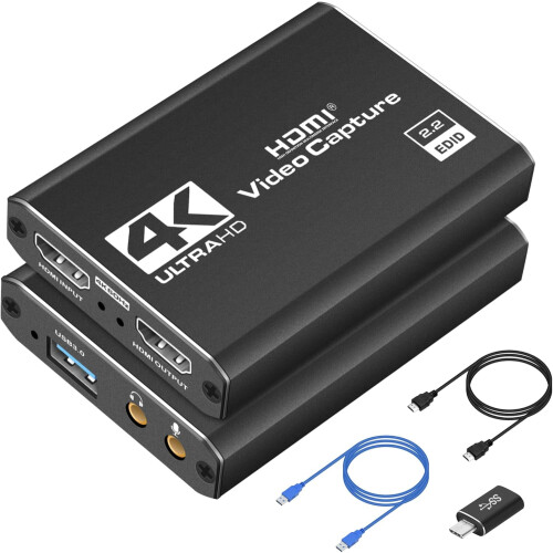 USB3.0HDMI-optagelseskort4K60fps