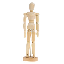 Figura articulada de madera para artistas