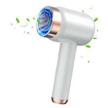 Cordless Hair Dryer, 1000W Ionic Hair Dryer with 3 Heat Settings and 2 Speeds, Hair Dryer for Home and Travel, Quiet and Efficient, White