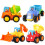 Grünes Rückziehauto für Kinder, ABS, 9 cm 1