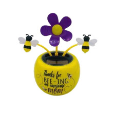 Flor de brinquedo dançante movida a energia solar - Estilos variados, movida a energia solar