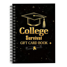 Graduation Themed Card Folder 13x18cm Twin Coil Binding Paper-A