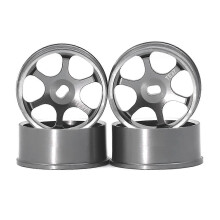 4pcs RC Car Drift Tires Metal Wheels Hub compatible with 1/28 MINI-Z AWD AMZ MINI-Q AMR GLA IW04 RC Car
