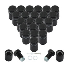 24pcs 1/2 Inch X 0.78 Inch Sign Bracket Mounting Screws Hardware Wall Mount
