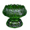 Sparkling Crystal Tealight Support Base Traditional-Green 1