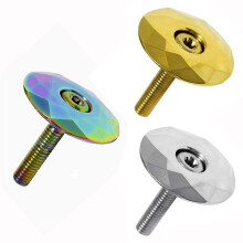 Set van 3 MTB racefiets stuurpenkapjes voor 31 mm vorkbuis balhoofdset