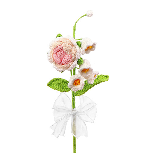 Die einzigartige handgefertigte Garnblumenkollektion „Rosen-A