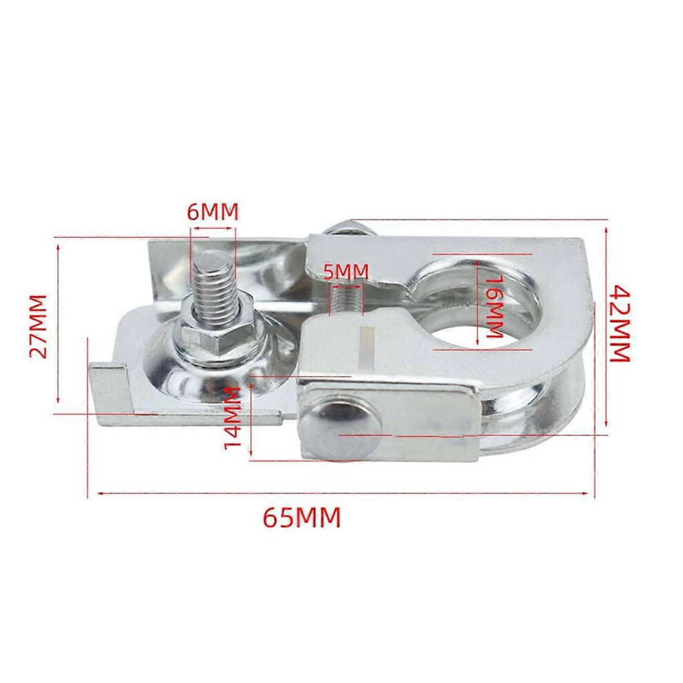 926-879 Car Positive And Negative Battery Terminal Compatible With Ford Fusion 2015-2019, Lincoln Mkx 2011-201 Light 3239052774721