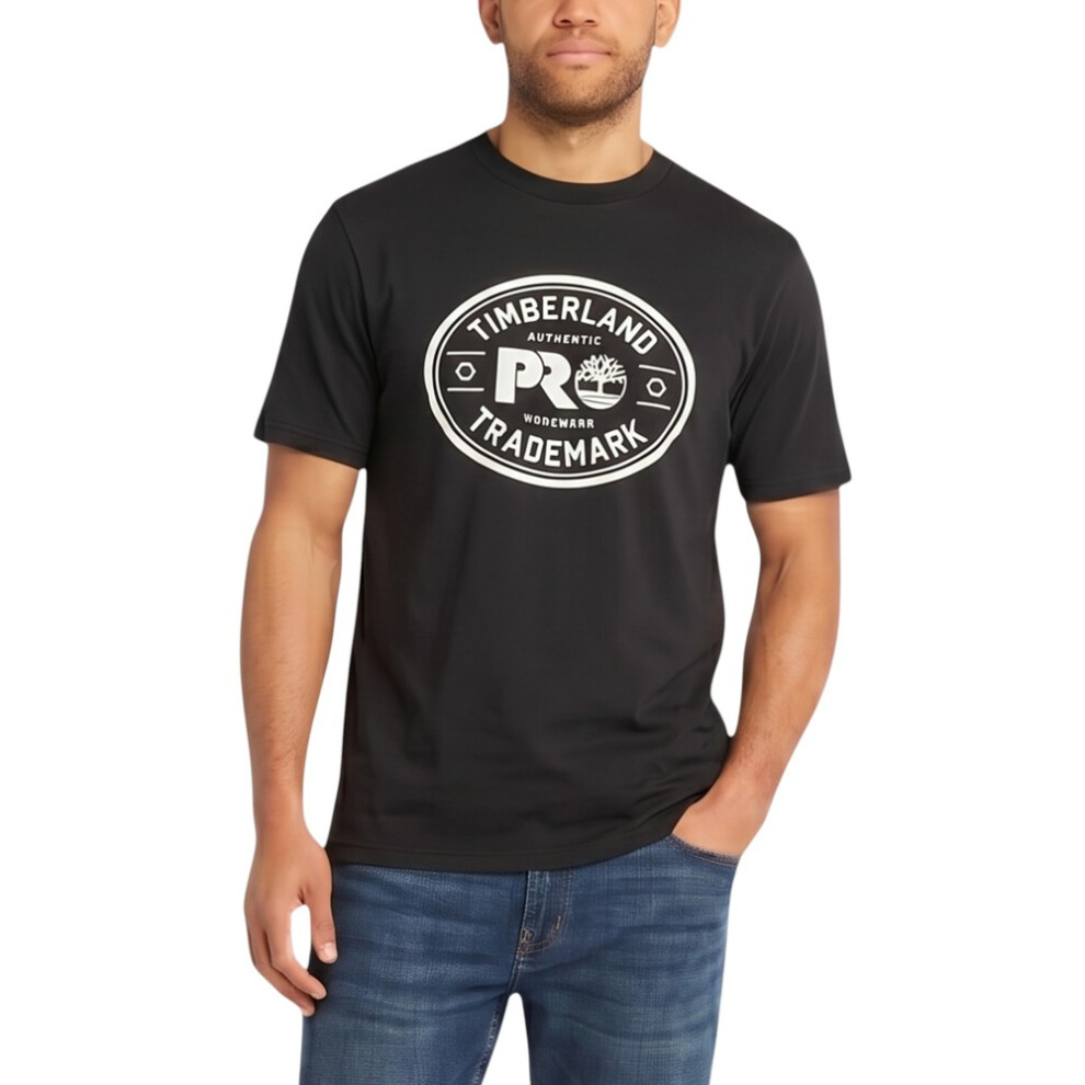Timberland (Black, Xl) Pro Trademark Mens Classic T Shirts