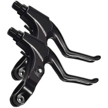 Generic A Pair Bicycle Brake Lever Bike Brake Handle Bike Brake Levers of Universal Aluminum Alloy Bike Cycling Equipment Accessory for Mountain Road