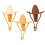 3 Pcs Silicone Leakproof Cowboy Hat Shape Wine Bottle Stoppers 1