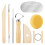 8pcs Wooden Pottery Sculpting Tools Clay Cleaning Tool Set Ceramic Modeling Carving Tools 1