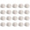 20 White ABS Wire Cube Connectors compatible with Wire Cube Shelves 1