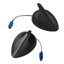 2 kpl kattoon kiinnitettävää hain eväantennia, osanumero 12762120 12792066, yhteensopiva Saab 9-3 2003-2012 ja 9-5 1998-2009 kanssa