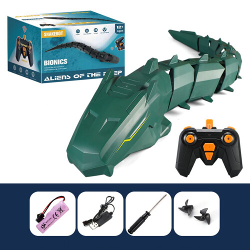 Serpent mécanique télécommandé pour enfants