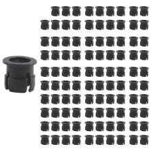 100pcs Black 5mm Plastic LED Clamp Holders compatible with Display Panel Mounting Housings