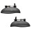 2 Pcs Car Rear Side External Door Handle 8366002000 8265002000 compatible with 1997-2002 Models 1