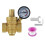 3/4inch DN20 Brass Water Pressure Regulator Adjustable Relief Valve 1